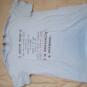 Greys anatomy shirt